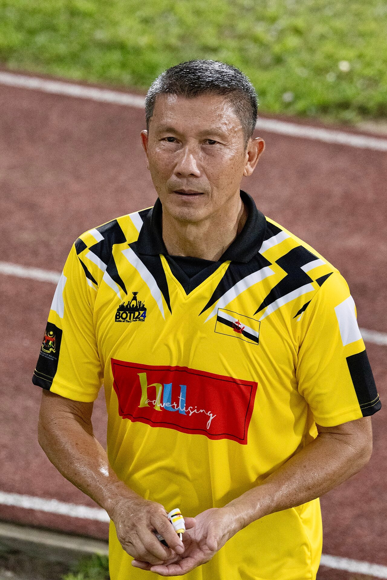 Taken during Battle of the Legend (BOTL) 2024 between Brunei and Malaysia former national team players on 11 May 2024.